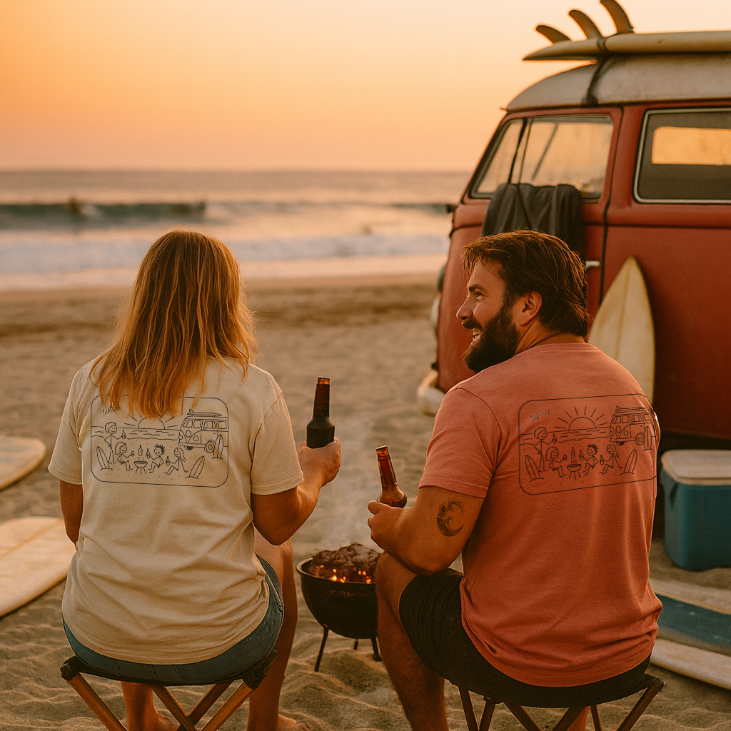 Beach & BBQ Tee